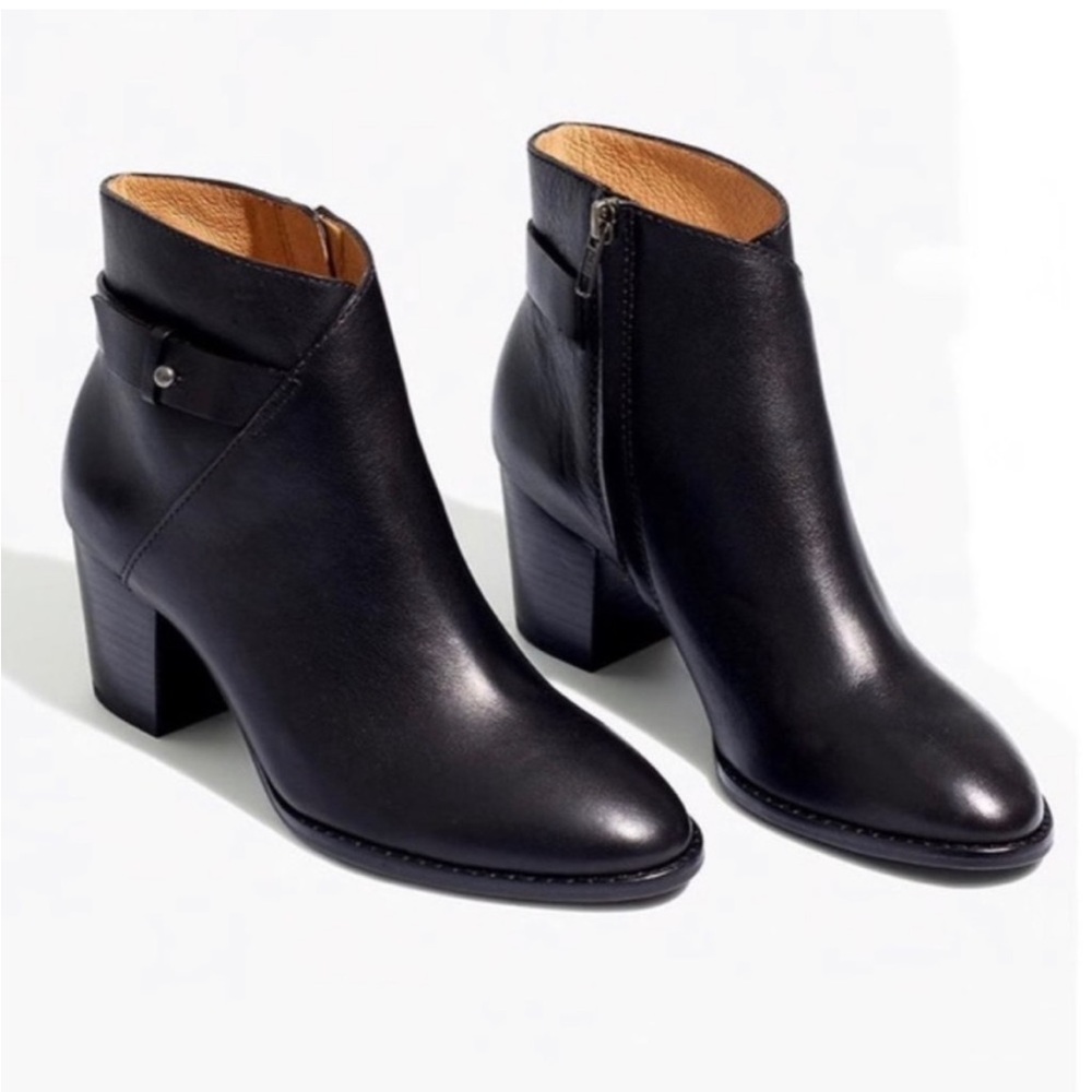 Madewell Kelci black Ankle boots 9m